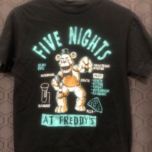 Boys FNAF shirt sleeve